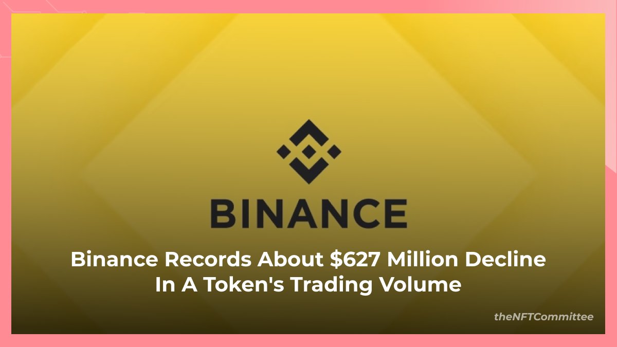 Binance Records About $627 Million Decline In A Token's Trading Volume😱😨

The token in question is one of the top 2 cryptocurrencies in terms of popularity rank.

What led to the massive outflow of this token?

Read more
#Crypto #cryptocurrency #Bitcoin
 forkast.news/headlines/bina…