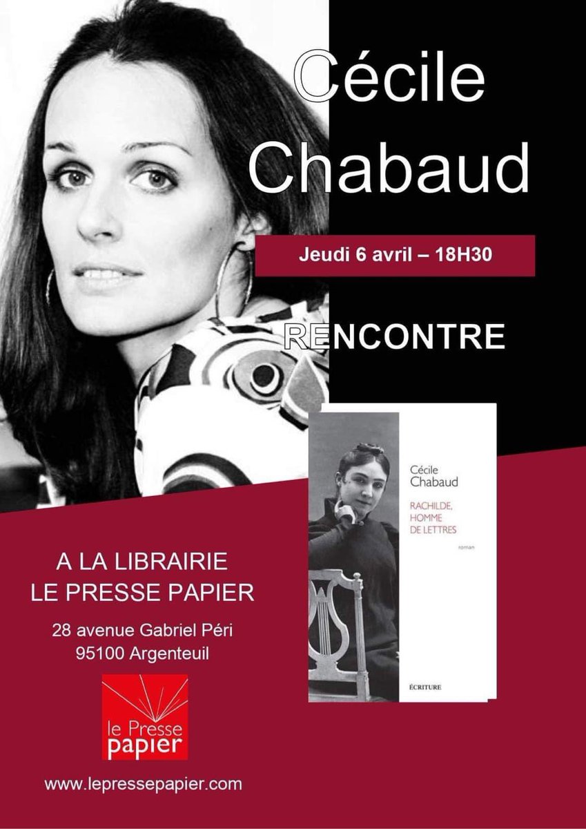 CecileChabaud's tweet photo. #editionslarchipel @Ed_Archipel #dedicaces #rachilde
Venez découvrir Rachilde ! https://t.co/denn12QraS