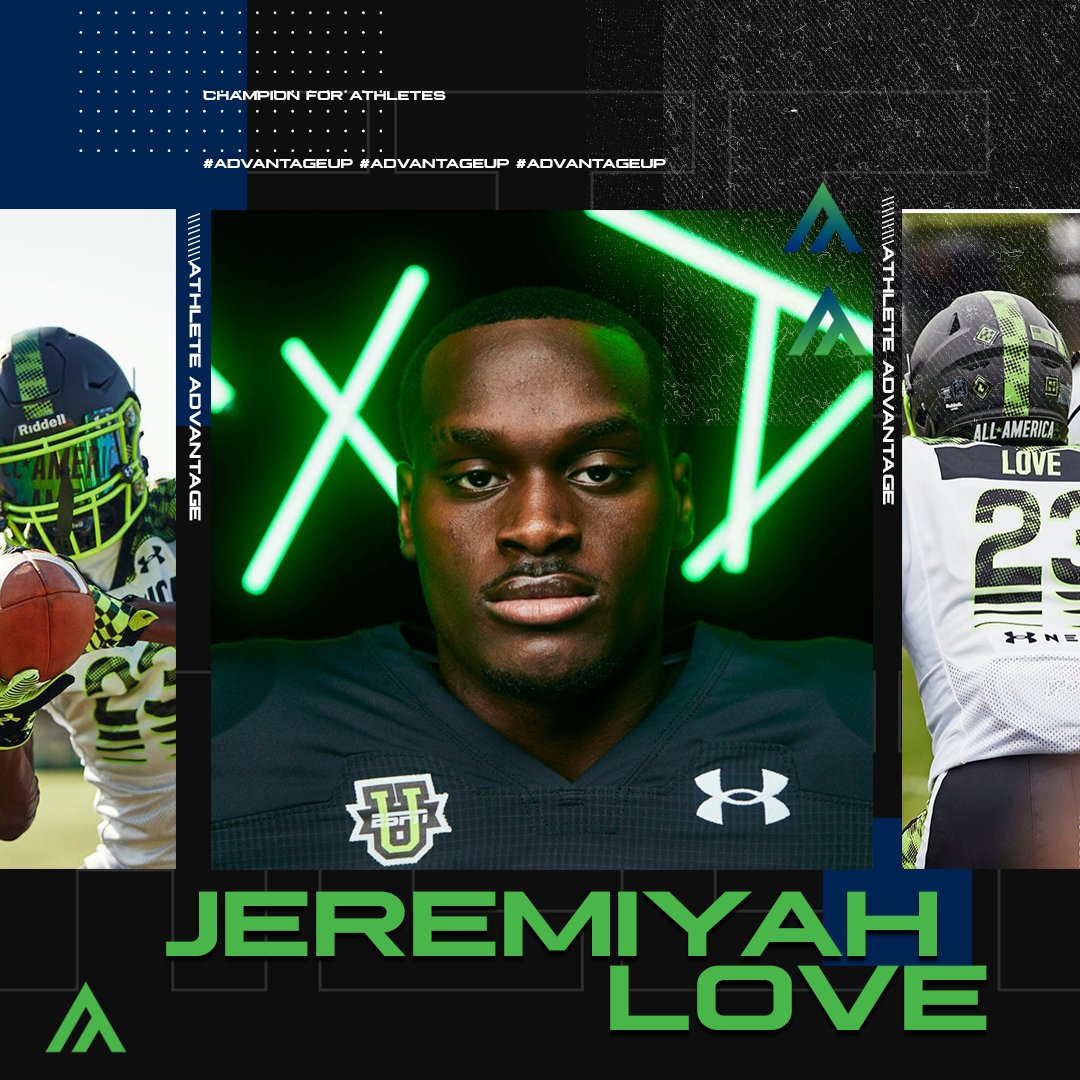 athlete_adv's tweet photo. β
SIGNED! Welcome to the Athlete Advantage family Jeremiyah Love! We are excited to represent you! #AdvantageUp @jeremiyahlove
Comment to welcome Jeremiyah Love to the fam!
#FightinIrish #247Sports #ESPN #On3 #Rivals #NotreDame #NotreDameFootball
@JeremiyahLove @on3 https://t.co/eWE2YUAvLa