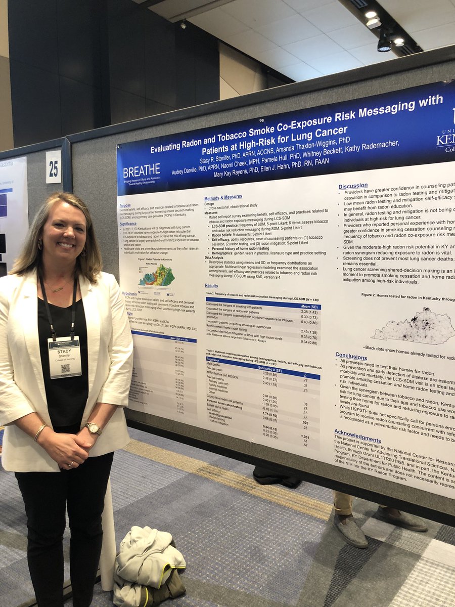 UKY Radon (@ukyradon) on Twitter photo New research <a href="/UK_CCTS/">UK CCTS</a> when healthcare providers test their homes for #radon they are more likely to talk with patients at high risk for #lungcancer about radon testing & mitigation <a href="/ukcares1/">UK-CARES</a> <a href="/UKMarkey/">Markey Cancer Center</a> @NIEHS_PEPH <a href="/GO2forLungCancr/">GO2 for Lung Cancer</a> <a href="/KYNursesAssoc/">Kentucky Nurses Association</a> <a href="/ukynursing/">UK College of Nursing</a> <a href="/ResearchKY/">UK Research</a> New research <a href="/UK_CCTS/">UK CCTS</a> when healthcare providers test their homes for #radon they are more likely to talk with patients at high risk for #lungcancer about radon testing & mitigation <a href="/ukcares1/">UK-CARES</a> <a href="/UKMarkey/">Markey Cancer Center</a> @NIEHS_PEPH <a href="/GO2forLungCancr/">GO2 for Lung Cancer</a> <a href="/KYNursesAssoc/">Kentucky Nurses Association</a> <a href="/ukynursing/">UK College of Nursing</a> <a href="/ResearchKY/">UK Research</a>