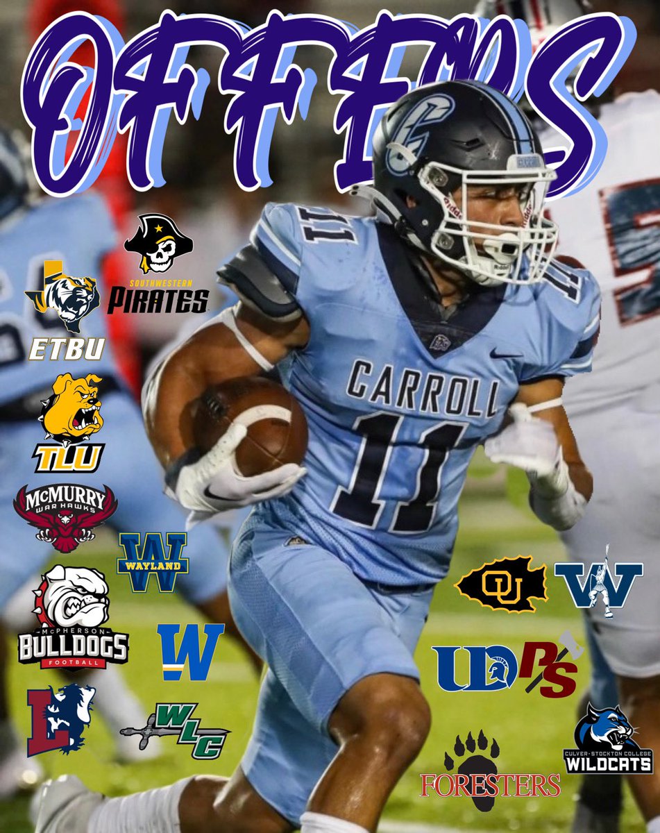 I will be announcing my commitment soon‼️ I would like to thank all of the Coaches who believed in me and gave me an opportunity to play at the next level. #AGTG #Blessed #RecruitCarroll