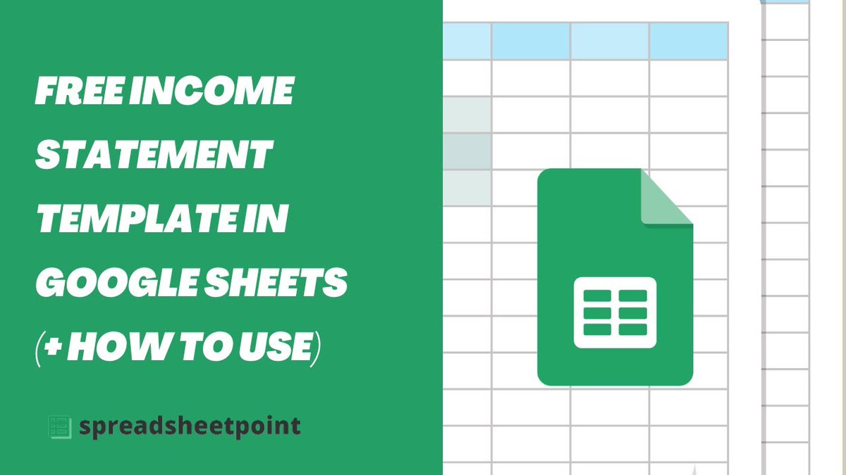 SpreadsheetP's tweet image. Creating an #incomestatement can be costly and time-consuming for small and medium-sized businesses (#SMEs). But did you know creating a monthly income statement #template in Google Sheets can be hassle-free and as effective as a paid tool?
buff.ly/3ZrluaH
