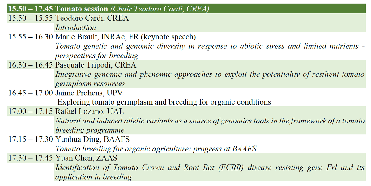 BRESOV_EU's tweet photo. At the #BresovEU tomato🍅crop group session, Marie Brault, @INRAE_France, gave a keynote speech and project partners presented the key results of their work  👇
#tomato #research #innovation #organicagriculture #organicfarming https://t.co/p9BTZ5pLOV