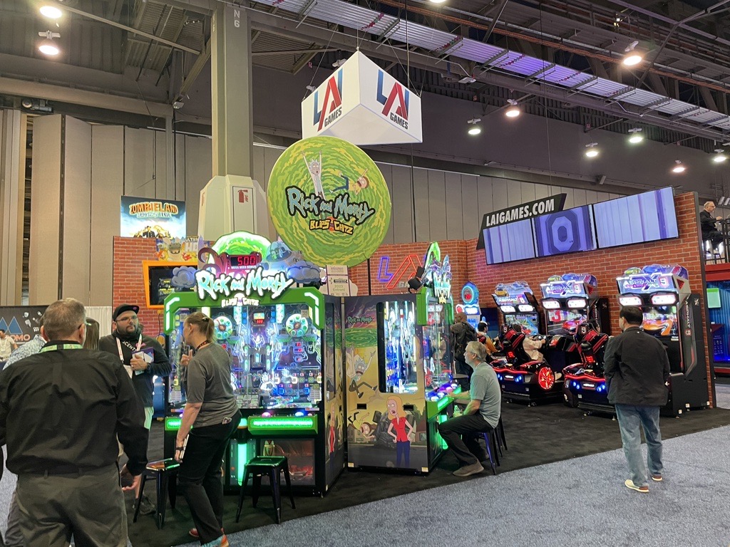 laigames's tweet image. We're excited to invite you to Day 1 of the Amusement Expo International at the LAI Games booth A345! Come and check out our latest and greatest games, and meet our awesome team. See you there! 
#LAIgames #AEI2023 #ArcadeGames