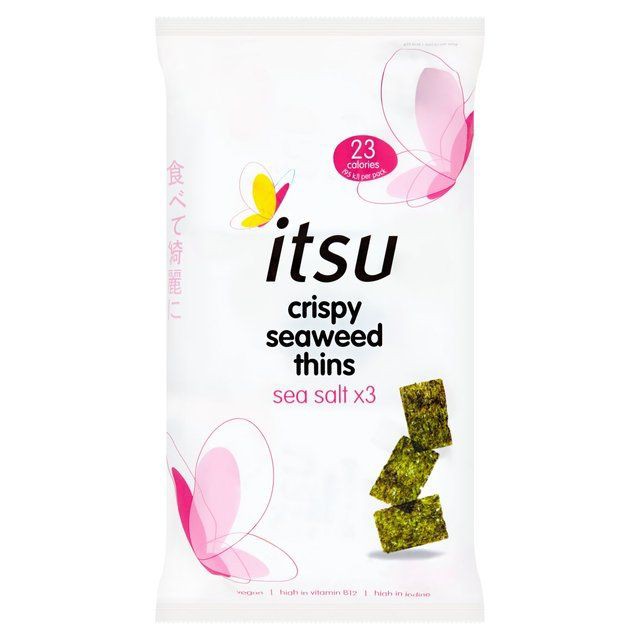 dollydaraa's tweet photo. itsu seaweed thins ☆
- i feel so skinny eating these, and a whole packet is under 30 calories :0 edtwt needs to replace rice cakes with these imo https://t.co/4yrGRJZE6e