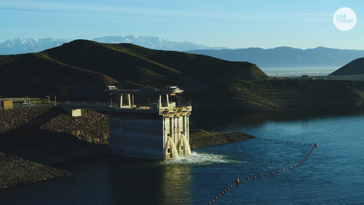 USA TODAY on Twitter "Southern California's largest water reservoir is getting a muchneeded