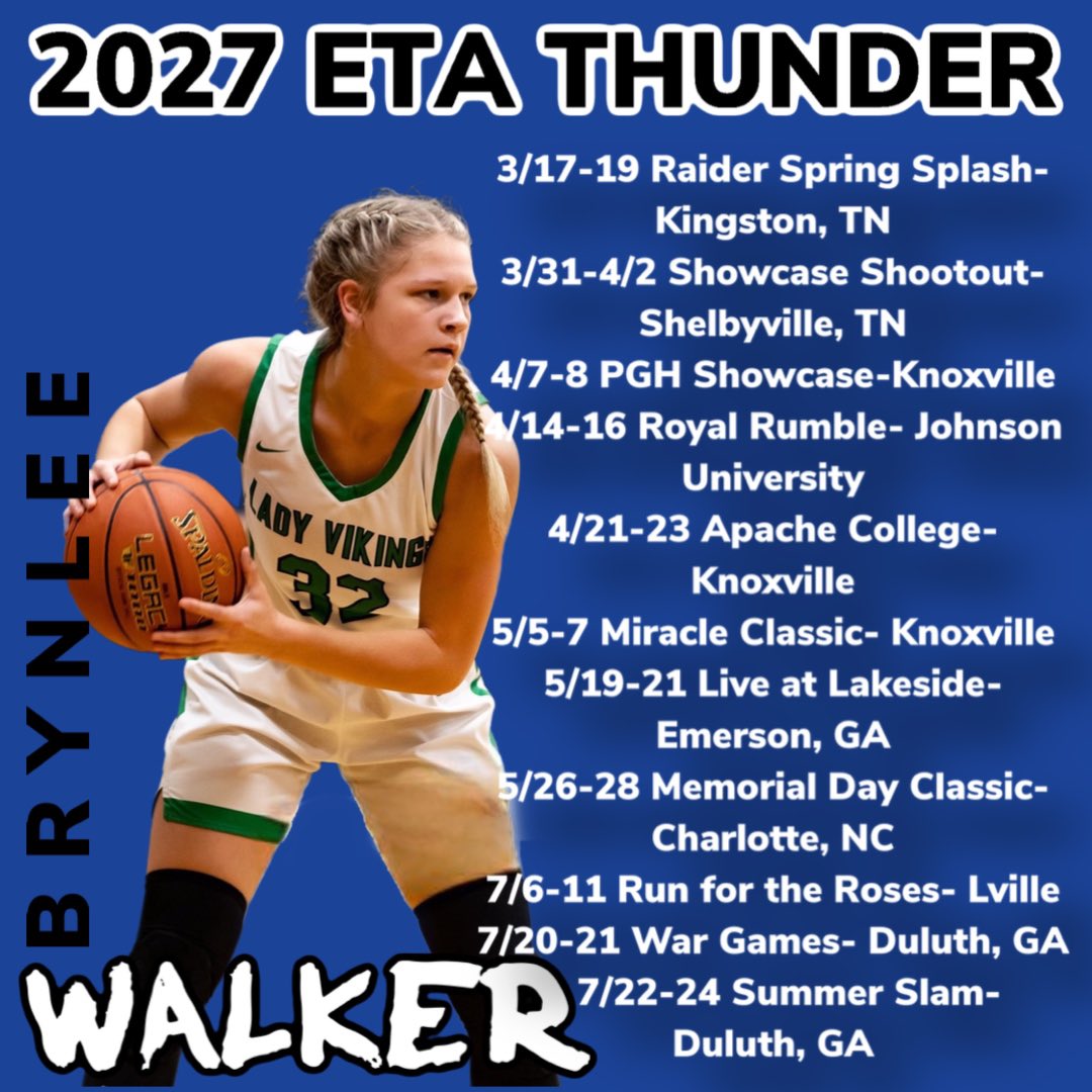 Don’t miss <a href="/walker_brynlee/">Brynlee Walker</a> this spring/summer! Putting in the work! 💪🏻🤩💚 <a href="/CoachStokes53/">MattStokes</a> @ETAThunder <a href="/RowanSchools/">Rowan County Schools</a> <a href="/PGHKentucky/">Prep Girls Hoops Kentucky</a> <a href="/KY_PrepReport/">Kentucky Prep Report</a>