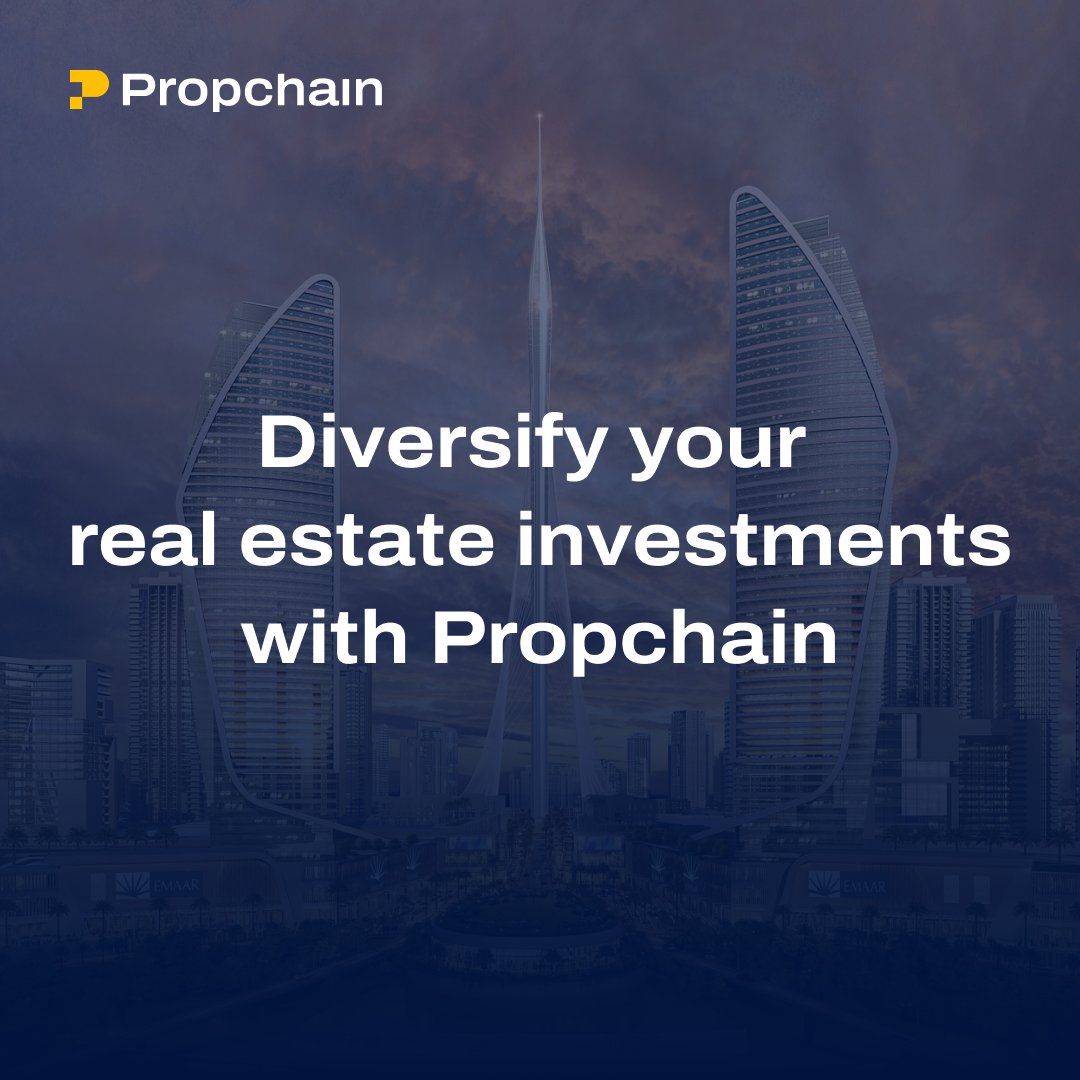 With #Propchain, you can maximize your real estate investments by diversifying across property types, markets, and regions which in turn, reduces portfolio risks and maximizes returns.

$PROP #RealEstate