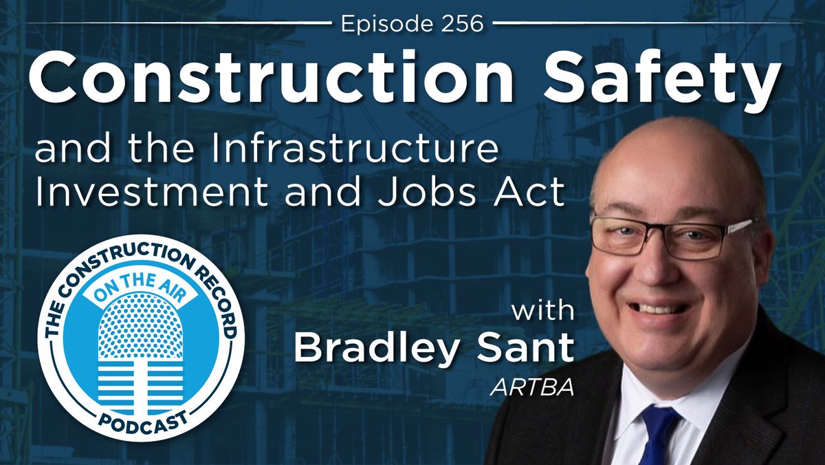 On this episode of The Construction Record Podcast, <a href="/JOCFrey/">JOCWarrenFrey</a> brings an interview from #conexpoconagg2023 with <a href="/ARTBA/">ARTBA</a> senior vice-president of safety and education Bradley Sant. 
bit.ly/40ox1c5