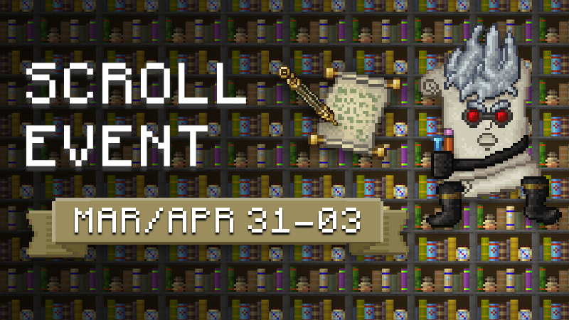 PickCrafterGame's tweet photo. Scroll Event is now LIVE and available for a limited time!
Can you find all the hidden scrolls?
#ScrollEvent #PickCrafter #Minecraft #Events https://t.co/7K85ZrSswK