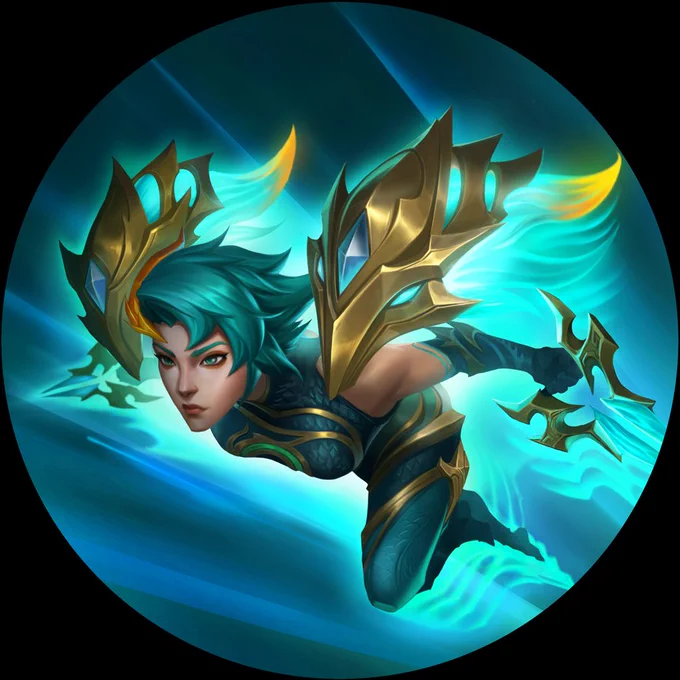 Lagoon Dragon Kai'Sa  "I'll show you how to fight." - Kai'Sa 