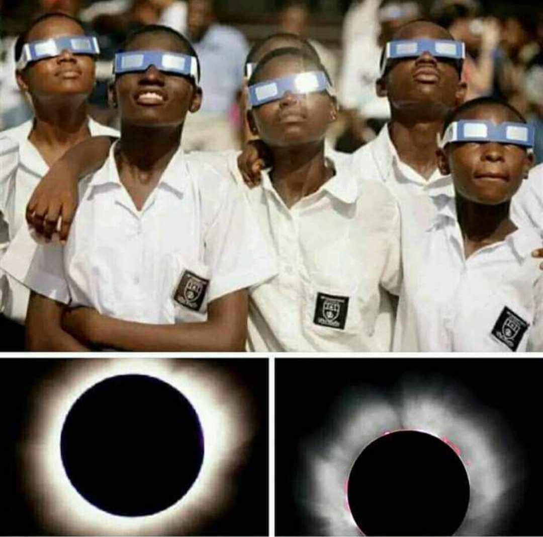 Paa2345's tweet photo. 17 years ago today in history 29th March, 2006. Eclipse of the Sun happened in Ghana. Coincidentally, it happened on Wednesday. Where were you?
#writeonmerit https://t.co/A5XkGENQu5