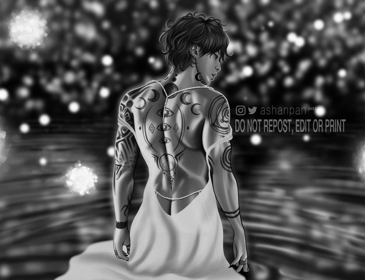 ashanpan's tweet photo. Small rant cuz it’s annoying that this is still happening 🤪 whyyyy do I always get people complaining about Tae’s clothing in my AU cuz he wears dresses but not a single person questions Jin??? Man’s out here serving the cuntiest of cuntiness yet Tae’s always the one targeted 👹 https://t.co/jIKIOJ4Qwf