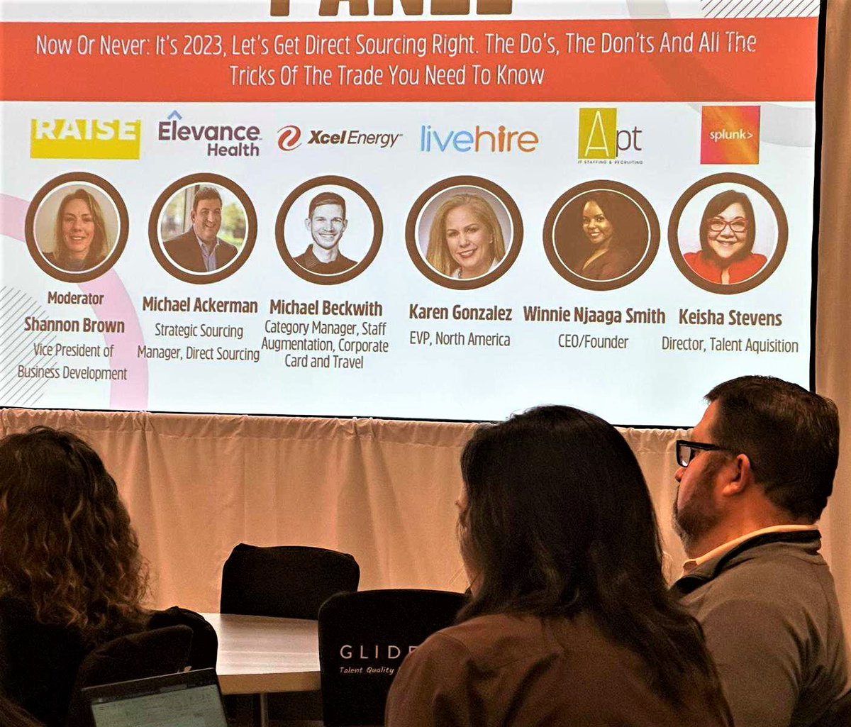 VDartInc's tweet image. We were so keen and delighted to hear from Michael Ackerman and Keisha Stevens on the dos and dont’s of sourcing at the ProcureCon 23!

To know more, Visit - bit.ly/3zfq2Gr

#ProcureCon2023 #ProcureConCS #ContingentStaffing #ContingentWorkforce #AustinTX #VDart