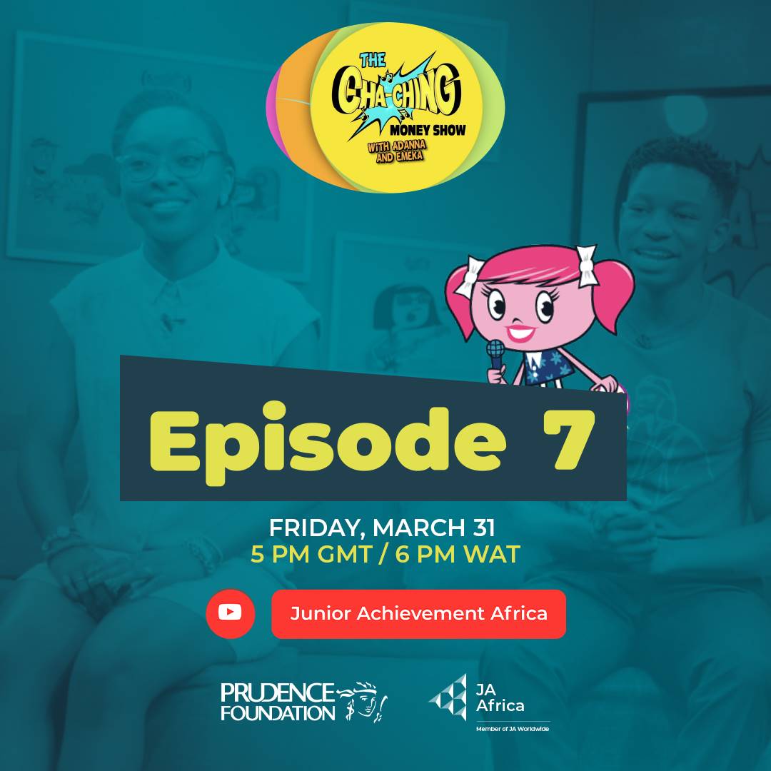 JA_Africa_'s tweet image. Join us for another exciting episode of The Cha-Ching Money Show with Adanna &amp;amp; Emeka this Friday! 

Click here to receive a notification when Episode 7 goes live: youtu.be/53esdfQQvwA

 #FinancialLiteracy #MoneyTalks #MoneyManagementTips #ParentingTip
#GMW2023