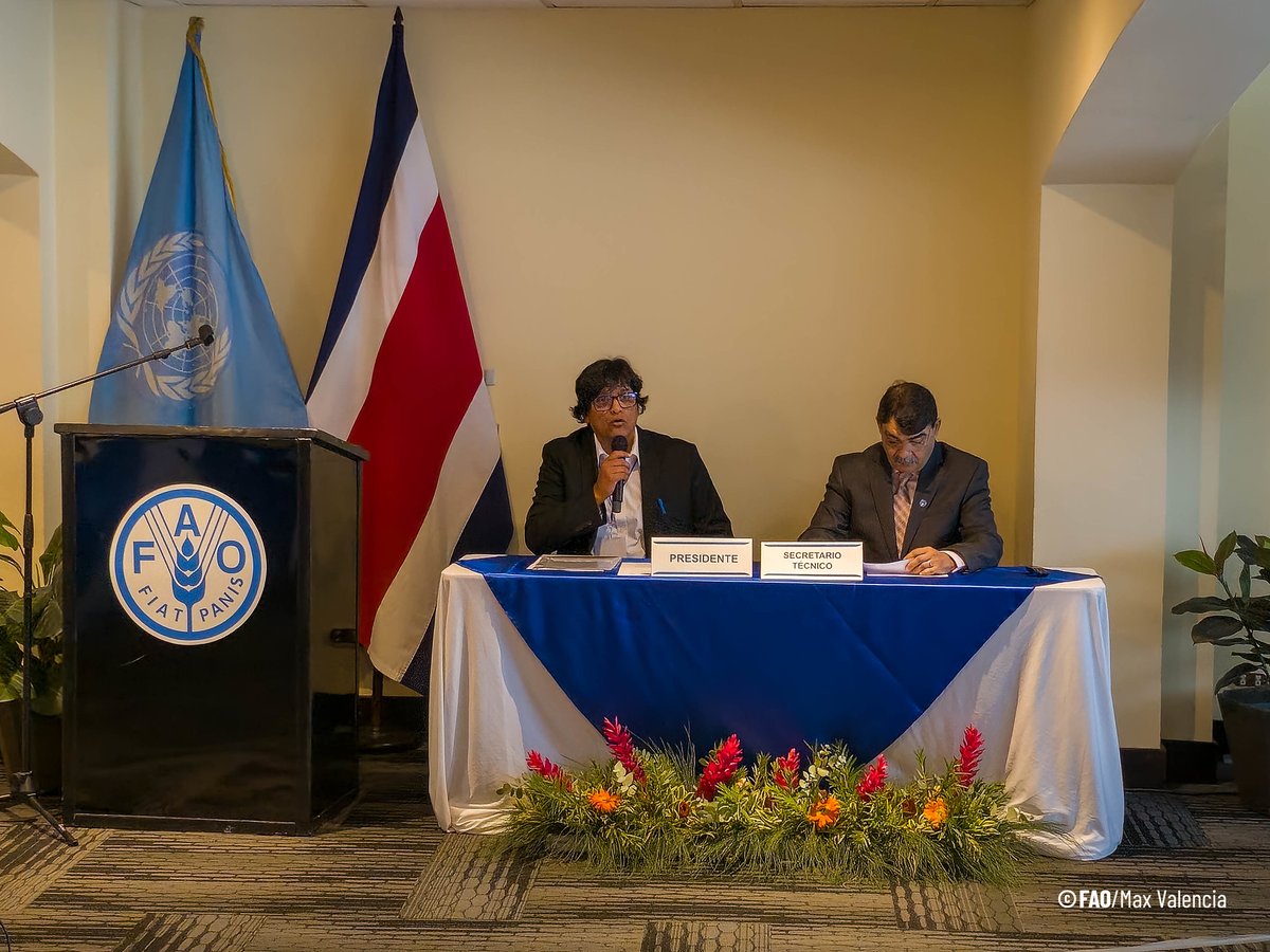 Inicia la XVIII reunión de la Comisión de Pesca en Pequeña Escala, Artesanal y Acuicultura de América Latina y el Caribe (COPPESAALC) en🇨🇷 San José, #CostaRica.