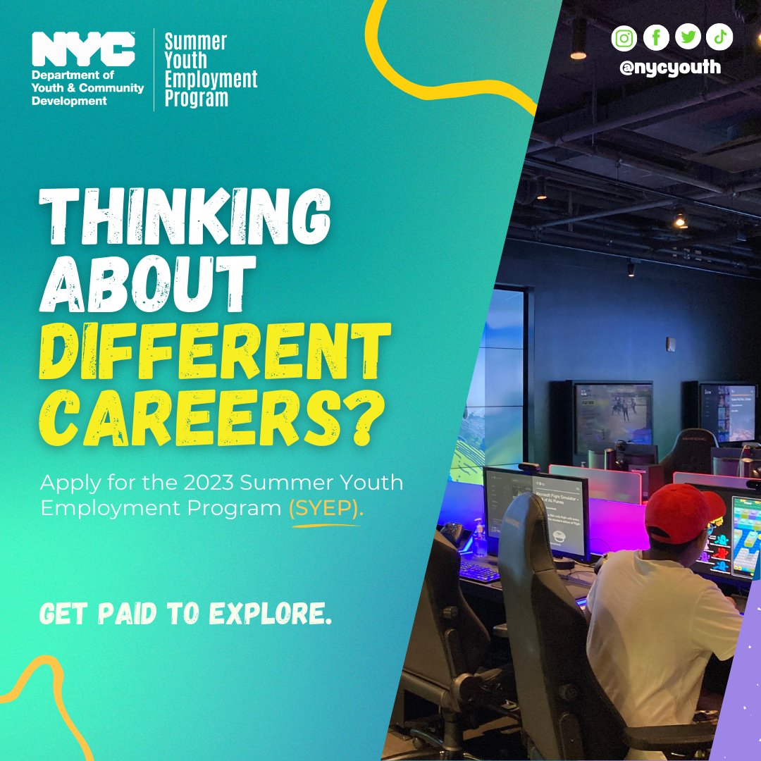 NYC Mayor's Office on Twitter "🗣 Calling all NYC youth between the