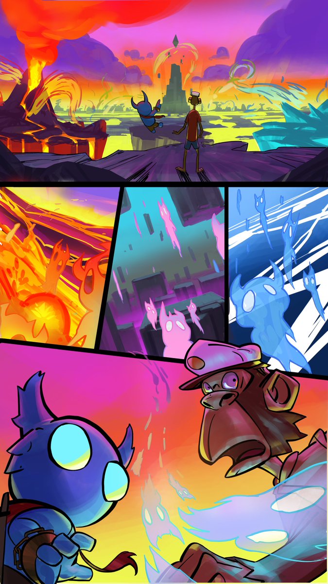 OthersideMeta's tweet photo. Blue’s so on about the rocks and ghost-looking things, you kinda have to at least pretend to give a shit, right? https://t.co/skIUOIVR7V