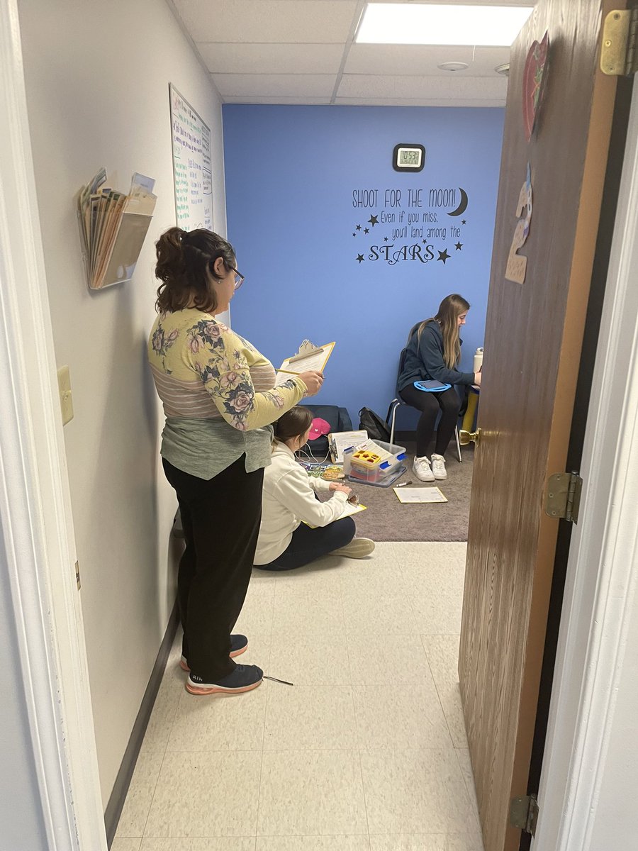 MrsBozinovski's tweet photo. Future Teachers are observing Behavior Technicians and their interactions with clients at the University Pediatricians Autism Center in Clinton Township! We are so thankful for this opportunity! @FraserSchools #futureteacher #abatherapy #postsecondaryoptions https://t.co/aP8lllUViD