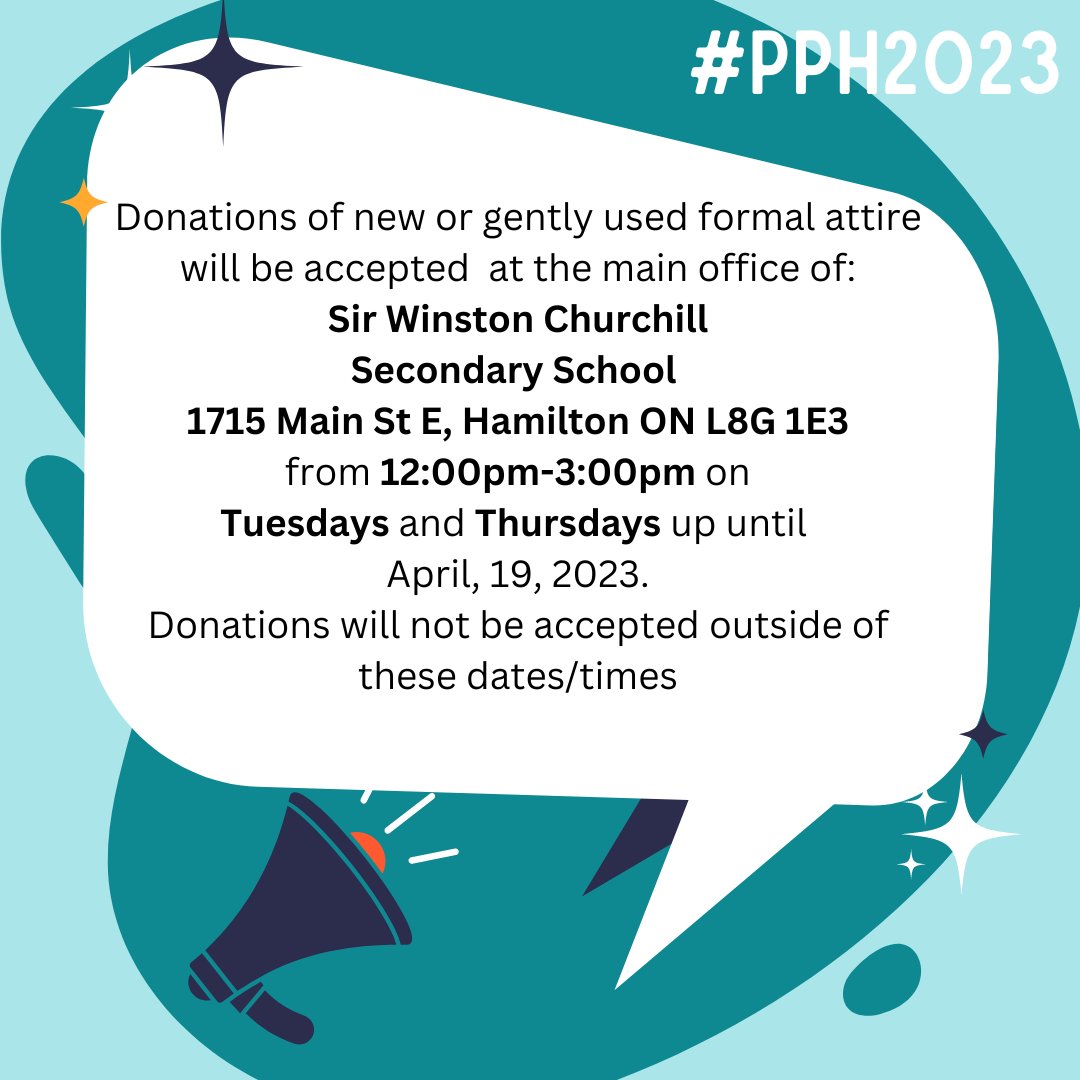 MSilvestri314's tweet photo. PROM PROJECT IS BACK AND WE NEED YOUR HELP! Looking for donations of dresses, dress pants, dress shirts, full suits, ties, shoes, accessories!! 👗🧥👛📿💎 @PromProjectHam #PPH2023 https://t.co/V5yAZelgWF
