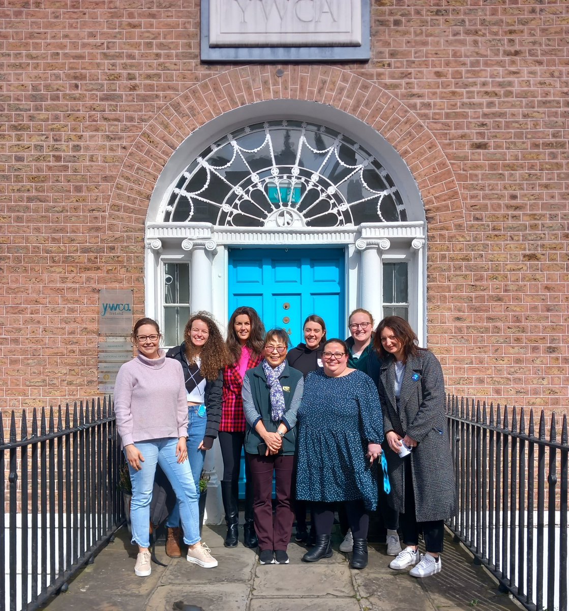 Days like these make me LOVE my <a href="/ywca_ireland/">YWCA Ireland</a> 'job'. Surrounded by amazing, spirit-filled women who are punching holes in the darkness. My cup is full today.