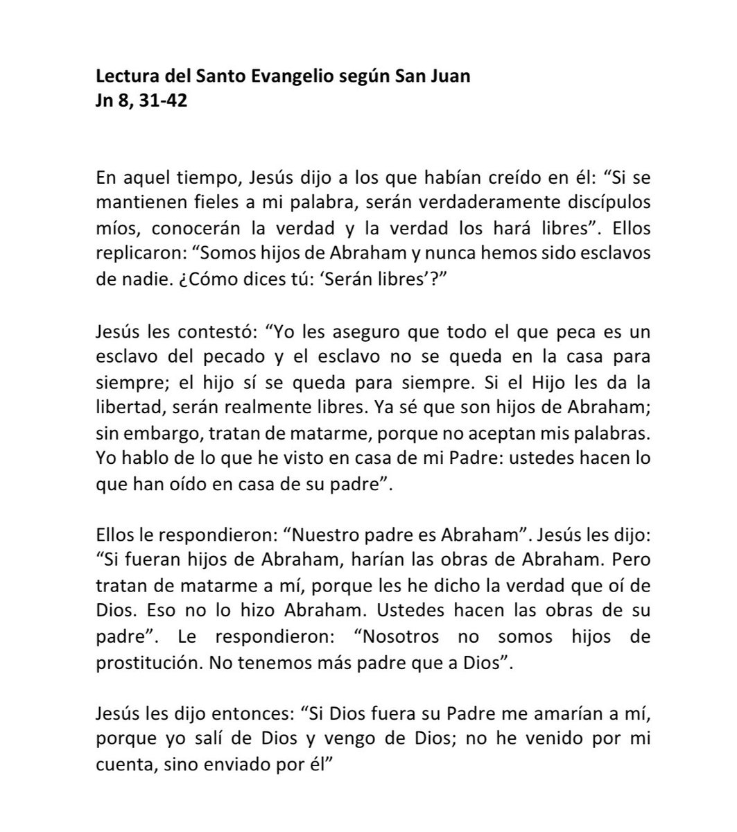 Evangeliodeldi's tweet photo. #EvangelioDeHoy 
#EvangelioDelDía
#PalabraDelDía 
#PalabradelSeñor https://t.co/l6JVjorpWc