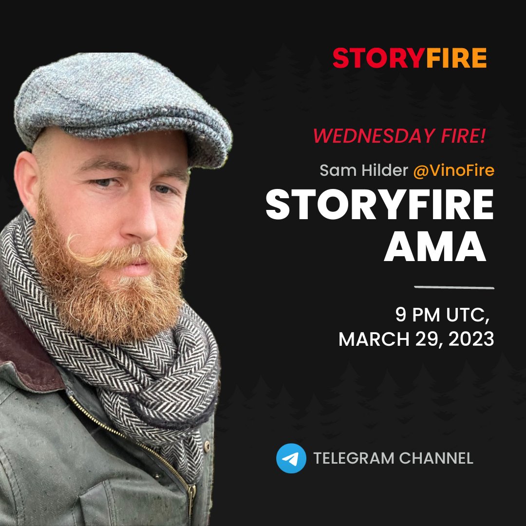 FlashySocialHQ's tweet photo. π’ WEDNESDAY FIRE!!!!! #AMA session with
@VinoFireSF today @ 9 PM UTC on our Telegram!
Prepare your questions! π₯
π https://t.co/3VCMrlQw4t
See you and don't forget to tag a friend!
#storyfire #AMA #web3 #creators $BLAZE
#StoryfireAMA #CryptoNews https://t.co/kOD6NtHyQg