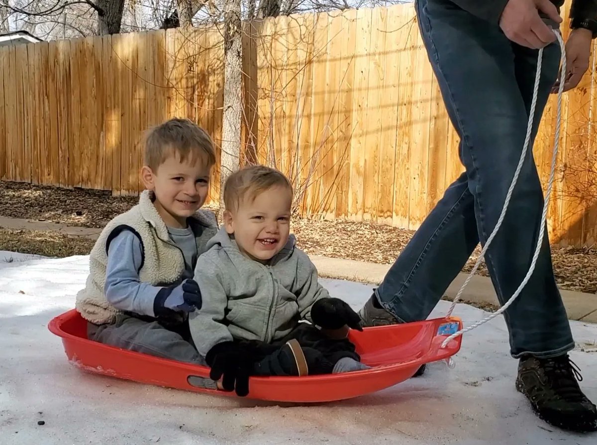 We did something crazy. We have a new home in Colorado! The boys went from palm trees to snowflakes and they LOVE it. It truly is a nonstop adventure in the #FreemanFamily 

#familypictures #familytime #newhome #denvercolorado #snow #winter #cold #snowman #boymomma #newadventures