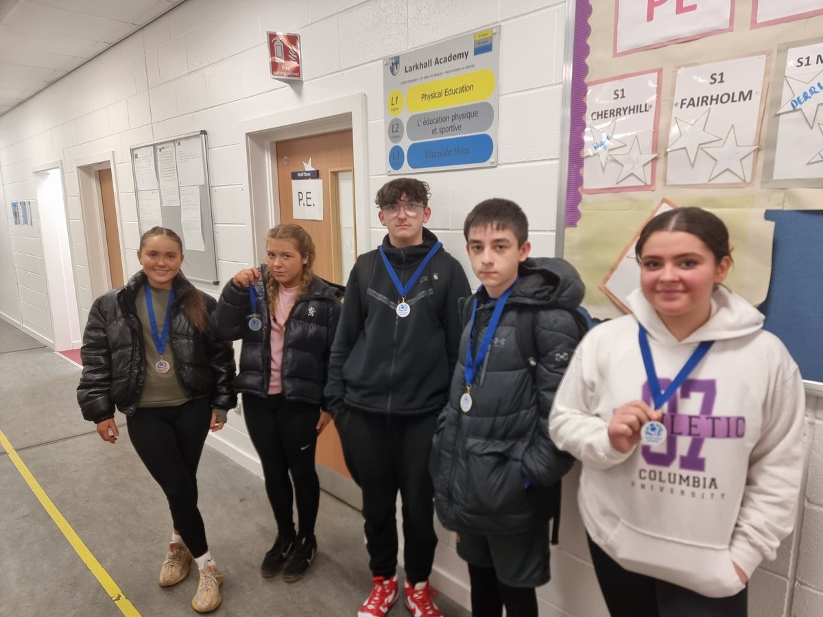 MrT_PE's tweet photo. A successful day at the SPEN rugby development festival for our @Larkhall_PE S1 and S2 rugby squads! 5 medal winners who displayed the skills and behaviours set out by the @Scotlandteam SCOTS Blueprint throughout the tournament! We are incredibly proud of our squads! https://t.co/gpmYwPzzoD
