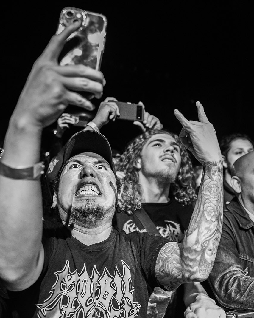 That feeling when Morbid Angel comes on stage and rocks your world 😤😤⚡️⚡️ 📸 @carlpocket