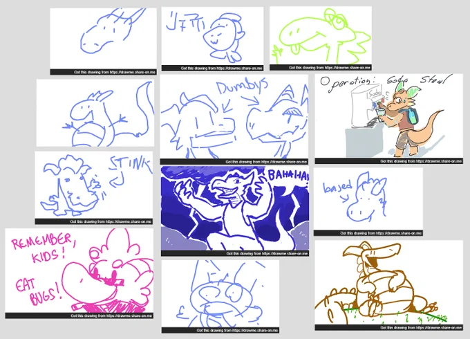 compiling all these lovely doodles into one for everyones viewing pleasure ^^ 