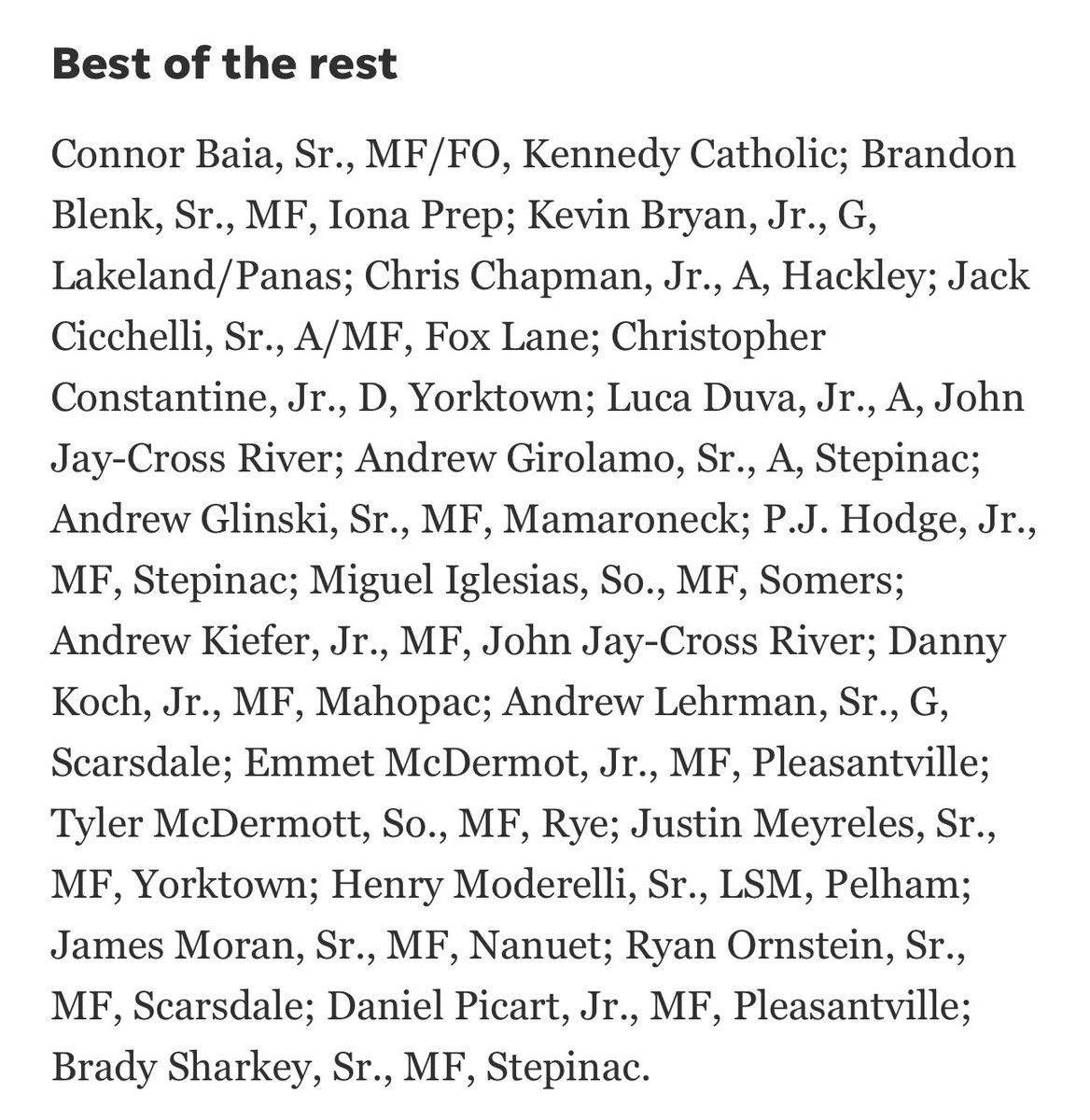 Emmet and Daniel recognized among lohud Elite 11! ⁦<a href="/pvillelacrosse/">Pleasantville Lax</a>⁩ ⁦<a href="/pvilleglax/">@PVILLEGLAX</a>⁩ ⁦<a href="/Pville_6th_man/">Pville 6th Man</a>⁩