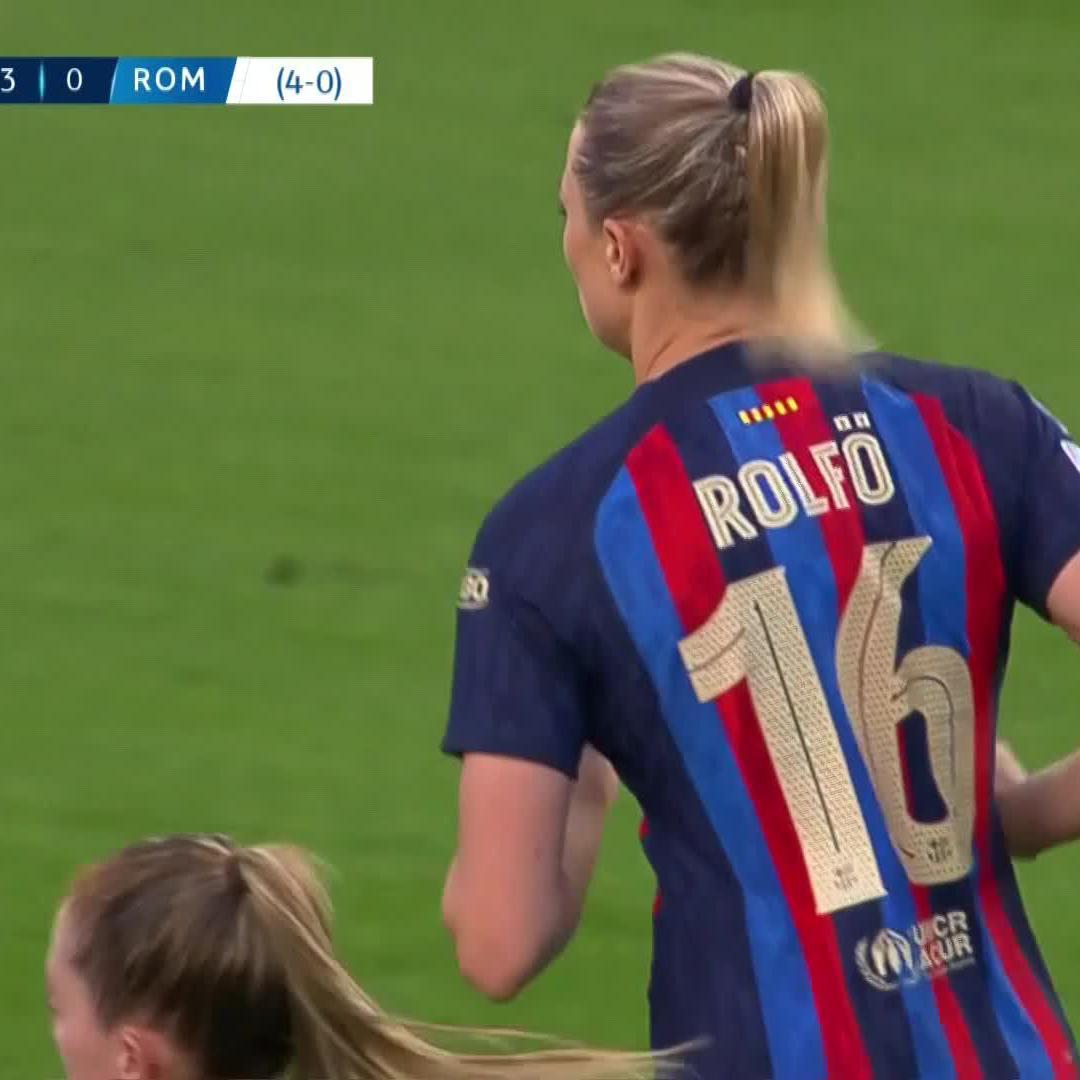 FRIDOLINA ROLFÖ WITH A BRACE BEFORE HALF TIME 💪

WATCH #UWCL LIVE NOW ⬇️
🇬🇧  
🇪🇸