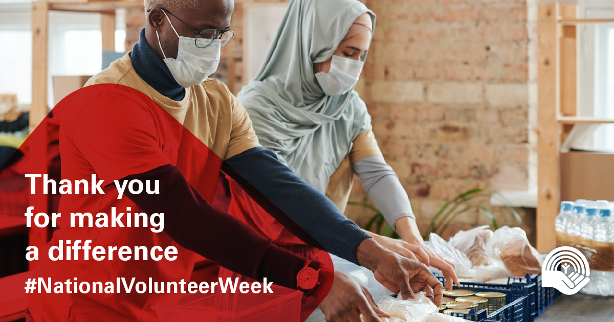 We want to thank everyone who dedicates their time to make a lasting impact in the communities where we live, work, and grow.

Our communities would not be the same without volunteers. 
#NationalVolunteerWeek2023