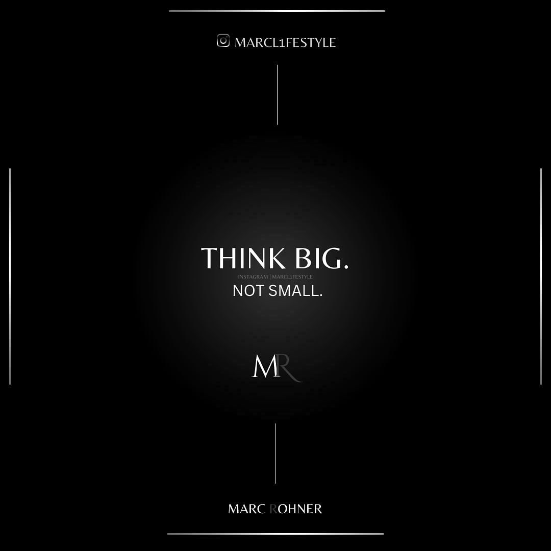 🕊️𝗧𝗛𝗜𝗡𝗞 𝗕𝗜𝗚. ɴᴏᴛ ꜱᴍᴀʟʟ.
.
.
.
.
#motivation #zitat #sprüche #marcl1festyle #marcrohner #erfolgsmensch #lebensweisheiten #weisheiten #mindset #mindsetiseverything
.
.
.
.
𝗜𝗡𝗦𝗧𝗔𝗚𝗥𝗔𝗠:
ᴍᴀʀᴄʟ𝟣ꜰᴇꜱᴛʏʟᴇ

𝗧𝗪𝗜𝗧𝗧𝗘𝗥:
ᴍᴀʀᴄʀᴏʜɴᴇʀ𝟣
