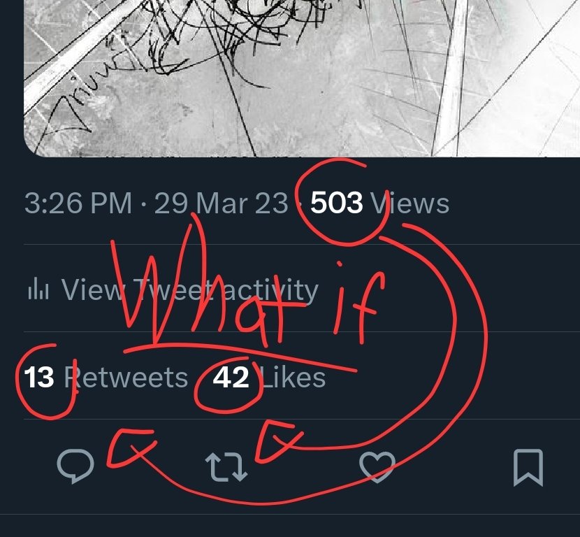 What if when you see my art, like and retweet too!
IT'S FREE!
#NFTCommunity