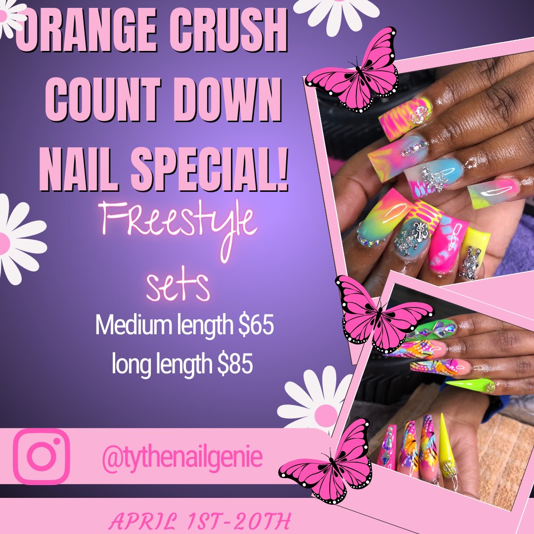 davison_itz's tweet photo. Don’t forget to catch my special!💅🏾#fvsu#nails https://t.co/Ym0xhW1Dt4