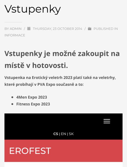 Ahoj ahoj, erotick&yacute; veletrh se n&aacute;m bl&iacute;ž&iacute;. J&aacute; samozřejmě opět nebudu chybět, takže kdo se chce vidět osobně