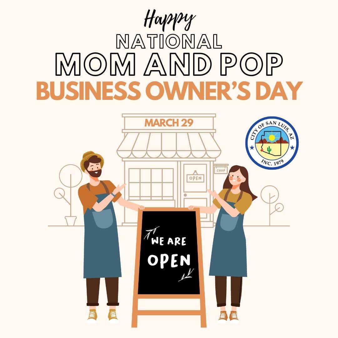 Today we recognize all small business owners in part of National Mom and Pop Business Owners Day!

Small businesses are a vital part of our economy, and their hard work and dedication deserve to be recognized today and every day!

What is your favorite local #momandpopshop?