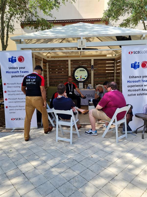 global_scb's tweet image. Great morning at the SCB Global Cabana at #Enterpriseconnect2023

Come and see the team in the expo hall at booth #2332

#EnterpriseConnect #TechEvents #SCBGlobal #HybridWorking #HybridWorkforce #MSTeams #MicrosoftTeams #Collaboration #JoinTheCommunicationRevolution