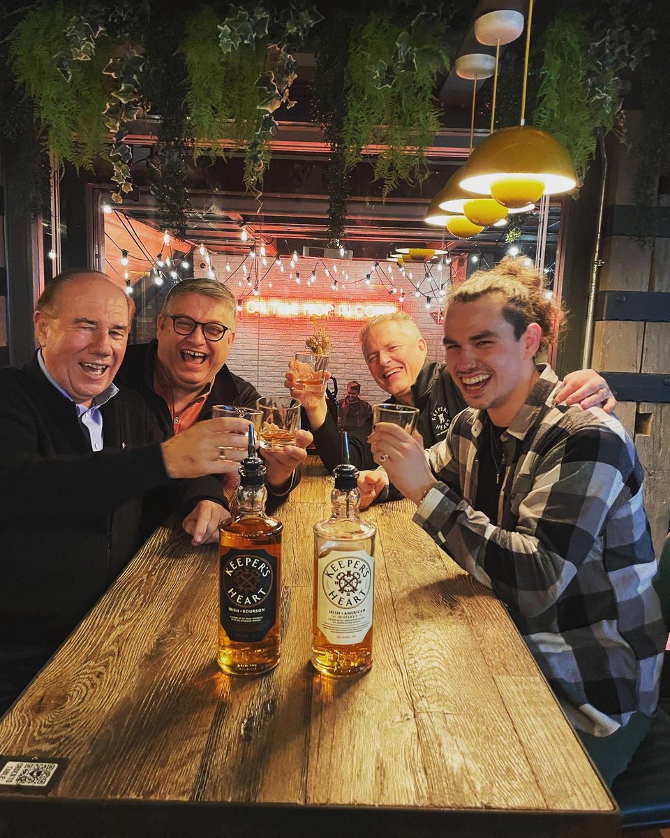 We are ecstatic to launch @keepersheartwhiskey in Ireland with Cork legend Master Distiller Brain Nation! Keeper’s Heart is a new style of whiskey, bringing together the best of Irish and American whiskey. Keepers Heart award winning whiskey now available nationwide!