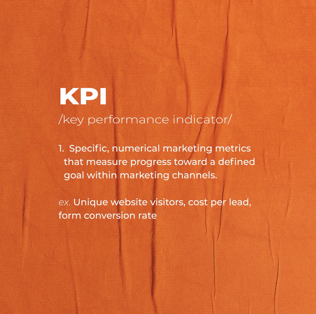 KinetekMedia's tweet photo. If you run a business or work in marketing, you've probably heard the term KPI, aka, Key Performance Indicator. 

Head to the link to learn more: https://t.co/0Qmt2kShWo

#KinetekMedia #Spokane #KPI https://t.co/0RUmSzvbak