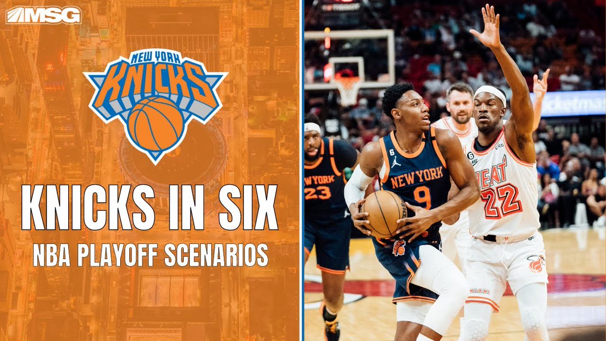 Sunshine9Steve's tweet image. VIDEO:  Breaking Down Knicks' Playoff Scenarios &amp;amp; BIG Game vs Miami Heat | New York Knicks

By: MSG Networks 

Best Place To Follow Your NBA Team

PostUpVideos.com 

#Knicks #MSGNetwork #NBA #NBATwitter

postupvideos.com/msg_networks/p…