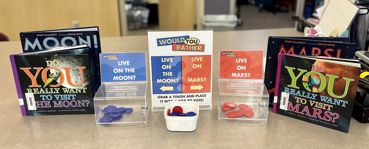 thegoodread's tweet image. Our next “would you rather” #passiveprogramming has been a great opportunity for students to learn about #mars #moon and @NASAArtemis ! Ss shocked to learn how essential #gravity is to life 🌱 #library #libraries #stem #stemed