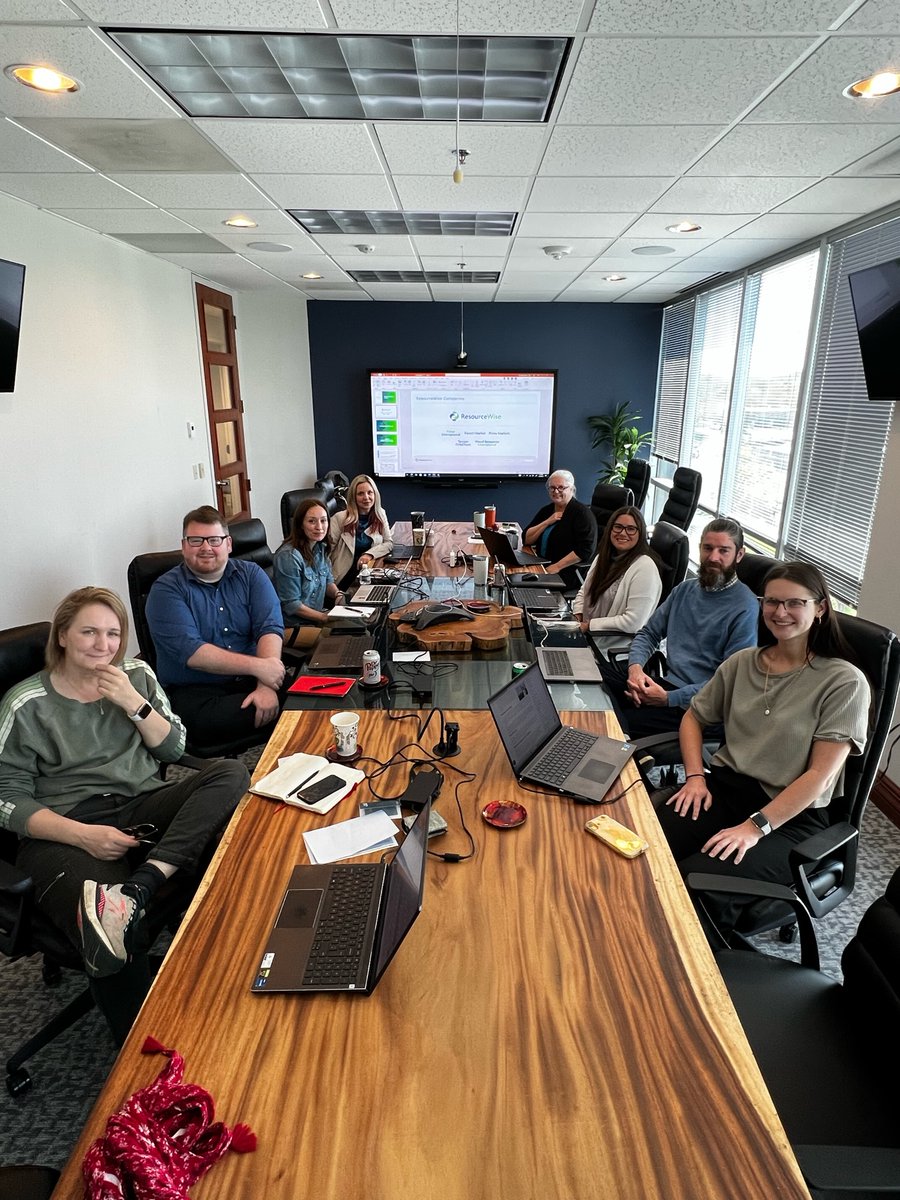The ResourceWise global marketing team is in the Charlotte headquarters this week for planning meetings. It's time to get #ResourceWise