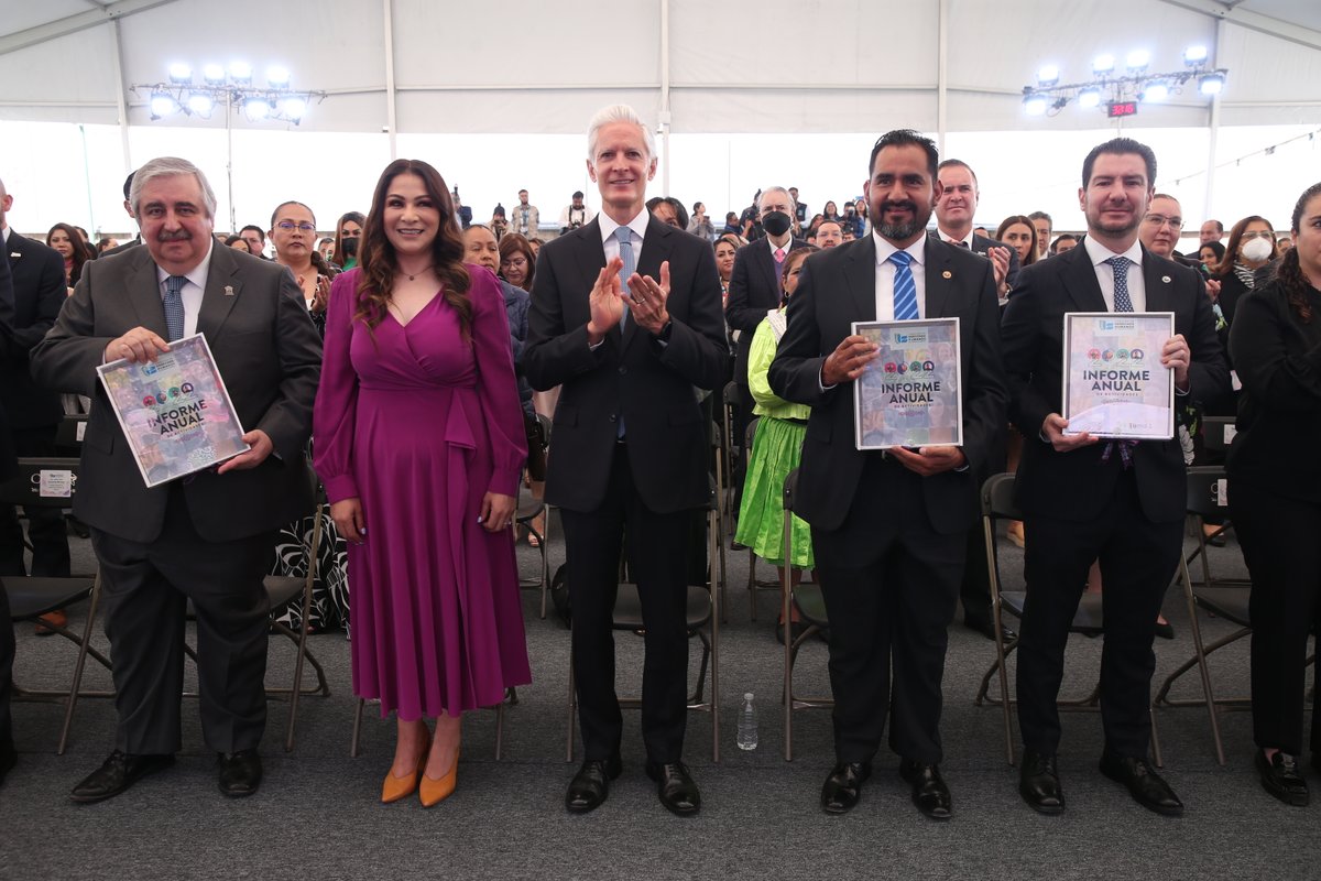 Nuestro reconocimiento y felicitación a la Presidenta de la Comisión de Derechos Humanos del Estado de México <a href="/CODHEM/">Comisión de Derechos Humanos del Estado de México</a>, <a href="/MyrnaGarciaMx/">Myrna A García Morón</a> y a todo su equipo de trabajo, por los importantes logros alcanzados a dos años de gestión.