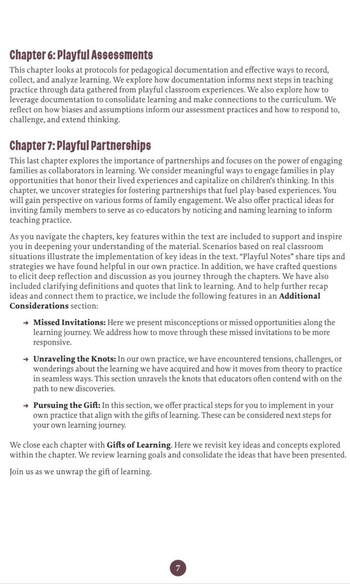 <a href="/ONeducation/">Education Ontario</a> educators. New book for early years and primary educators by <a href="/booklamations/">Kenisha Bynoe</a> <a href="/a_thompsonclass/">Angelique Thompson</a>  called “The Gift of Playful Learning.”  An excellent resource and practical applications for classroom staff. Aspects recently shared during their presentation for the