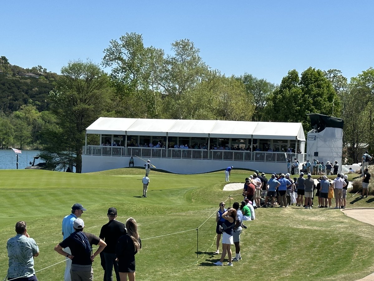 A beautiful day spent with clients @DellMatchPlay in Austin last week!