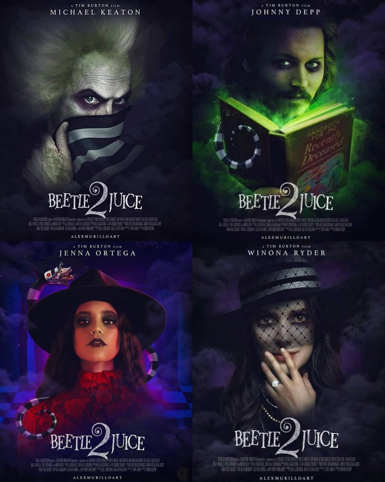 Nora Baldwin Berita Tim Burton Johnny Depp Beetlejuice 2