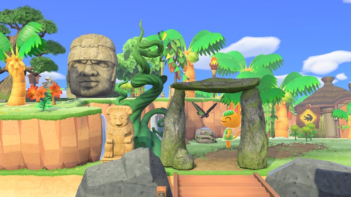 Wiltwist2's tweet photo. Hi !
I m happy to present the entrance to Quetzaldía
Have a good day !
Coucou tout le monde
Voici ma petiteentréed île
Bonne journée à tous
#AnimalCrossing #ACNH #NintendoSwitch #ACNHbuilt #ACNHdeco #acnhinspo #ACNHDesigns https://t.co/vEWvytZZSj